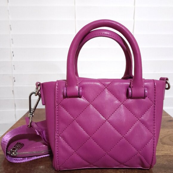 Steve Madden Rose Purple Viral TikTok BBABI Crossbody Mini Purse - Picture 6 of 10